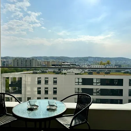 アパート Portova Q4apartments グディニャ